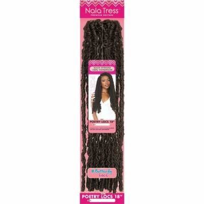 Poetry Locs 18 Inch Nala Tress Crochet Braid Janet Collection