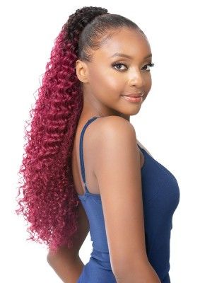 PONY 104 24 Premium Synthetic Fiber Drawstring Ponytail Bff Nutique