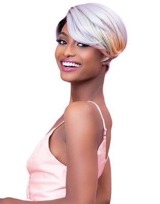 Posh Synthetic Deep Part Color Me Lace Front Wig By Janet Collection