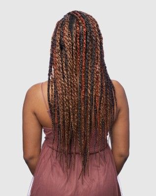 Press Twist 22 Synthetic Hair Crochet Braid By Soul Sister - Vanessa