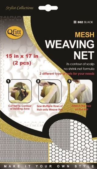 Qfitt Mesh Weaving Net 502 Black