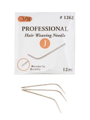 Qfitt Professional J Shape Hair Weaving Needle
