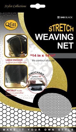 Qfitt Stretch Weaving Net 548 Black