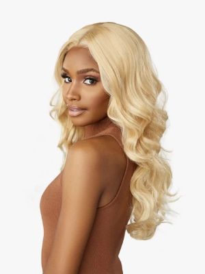 Quiesha 24 Shear Muse Gold Krush HD Lace Front Wig Sensationnel