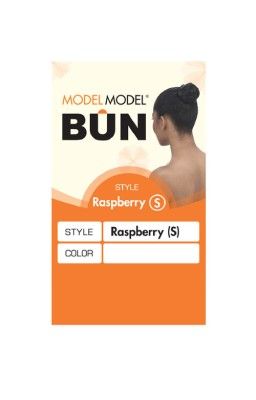 Raspberry S Synthetic Hair Bun Glance Model Model