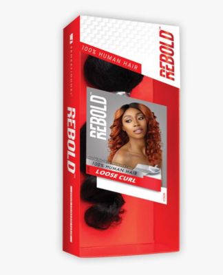 Rebold Loose Curl 100 Human Hair Weave Sensationnel