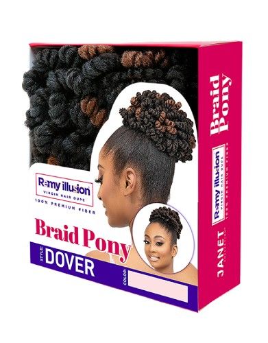 REMY ILLUSION DOVER Pony Braid Janet Collection