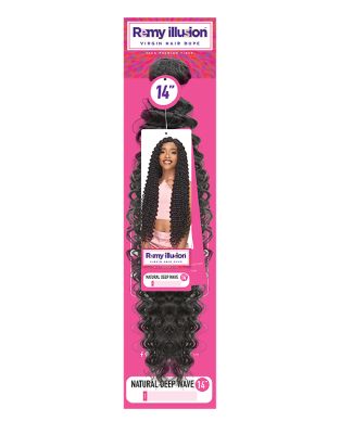 Remy Illusion Natural Deep Wave Synthetic Hair Weave Janet Collection