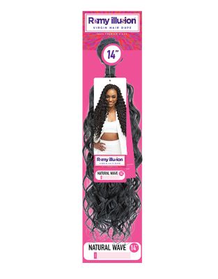 Remy Illusion Natural Wave 14 Synthetic Hair Weave Janet Collection