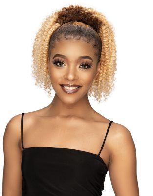 Remy Illusion Pony Passion Human Hair Blend Ponytail Extension Janet Collection