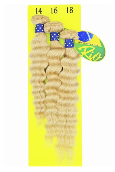 Malaysian Wave Rio Brazilian Remy Virgin Human Hair Weave 3pc Bundle 