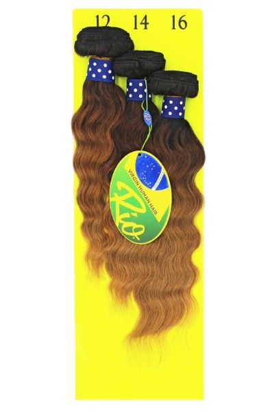 Malaysian Wave Rio Brazilian Remy Virgin Human Hair Weave 3pc Bundle 
