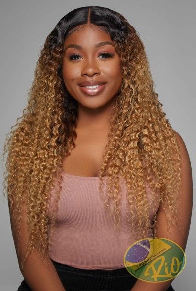 Pineapple Wave By Rio 13x4 Lace Frontal Remi Virgin Human Hair Wig