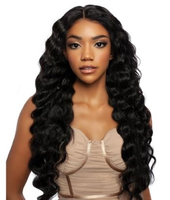 Ripple Deep 24 100 Unprocessed Human Hair HD Lace Front Wig Trill Mane Concept