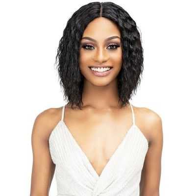 Riri Luscious Wet & Wavy 100 Natural Virgin Remy Indian Hair Wig By Janet Collection
