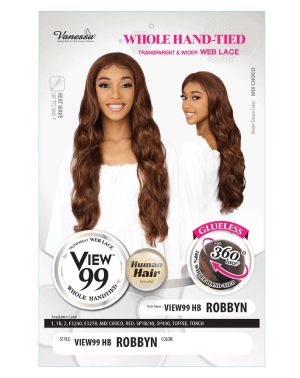 VIEW99 HB Robbyn Human Hair Blend HD Lace Front Wig Vanessa