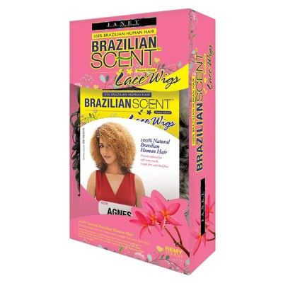 Roslin Brazilian Scent Lace 100% Human Hair Lace Front Wig By Janet Collection