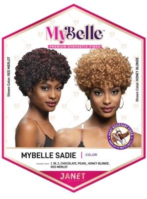 Sadie MyBelle Premium Synthetic Hair Wig By Janet Collection