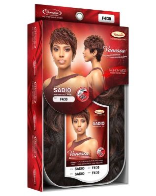 SADIO Synthetic Hair Full Wig Fashion Wigs Vanessa