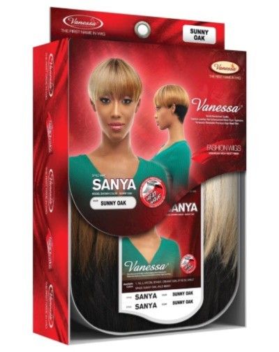 Sanya Synthetic Hair Full Fashion Wigs By Vanessa
