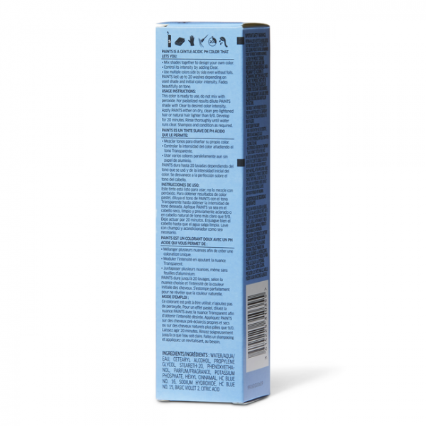 WELLA Semi-Permanent Color Charm Paints Light blue 2 Oz