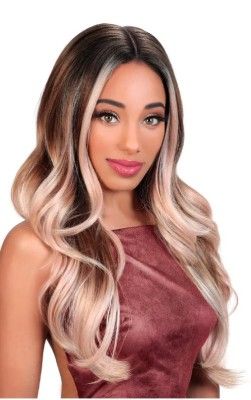 Zury Sis Royal Synthetic Pre Tweezed Swiss Lace Front Wig - SW-LACE H GLORY