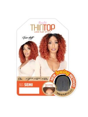 SEMI Zury Sis Synthetic Naturali Star Lace Front Wig - Zury