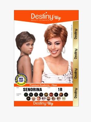 Senorina Destiny Premium Realistic Fiber Full Wig - Beauty Elements
