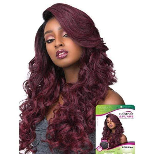 ADRIANA By Sensationnel Empress Feather & Flare Lace Front Edge Wig