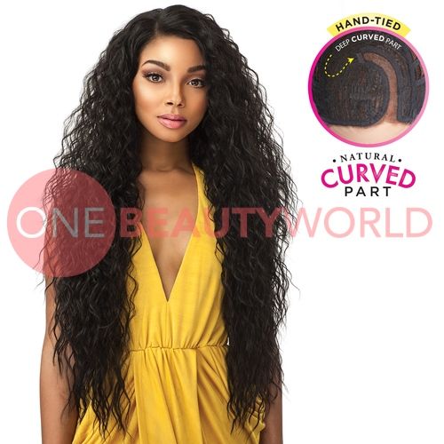 Tuscany by Sensationnel Empress Edge Natural Curved Part Lace Front Wig
