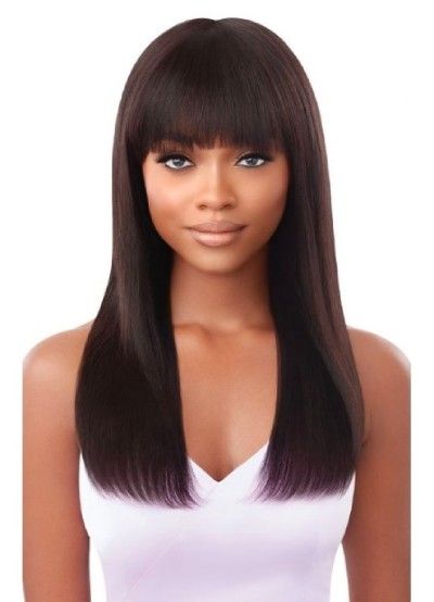 HH- SEVANNE Wet and Wavy Purple Label 100% Unprocessed Human Hair Full Cap Wig - Outre Mytresses