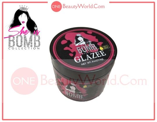 Glazee - She is Bomb Collection, 4 oz, she is bomb glazee,  hair glazee, hair glaze, she is bomb collection, texture, braids, natural hair, styling, frizz control, firm hold, hair growth, free shipping, best price, online shopping, OneBeautyWorld.Com,