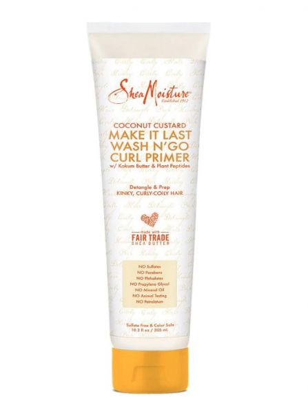 SheaMoisture Coconut Custard Make It Last Wash N Go Curl Primer