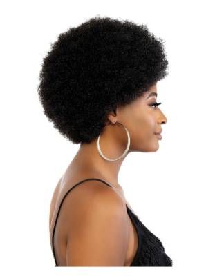Short Afro Curly Red Carpet Full Wig Mane Concept