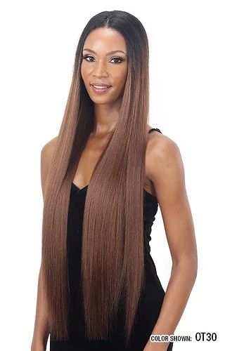 SILKY STRAIGHT 30 Inch Bloom Bundle Synthetic Weave By Mayde Beauty