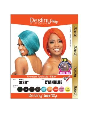 Sis 9 Premium Realistic Fiber Destiny Lace Wig -Beauty Elements