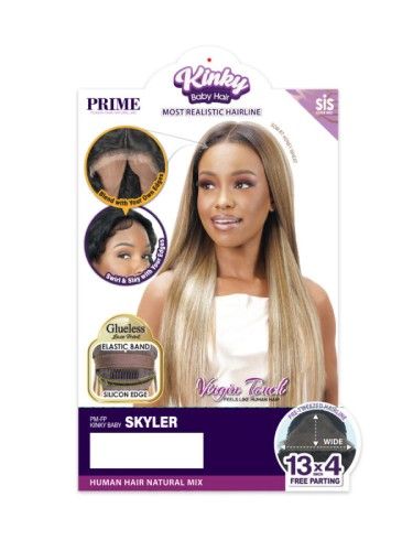 Skyler Human Hair Blend HD Lace Front Wig Zury Sis