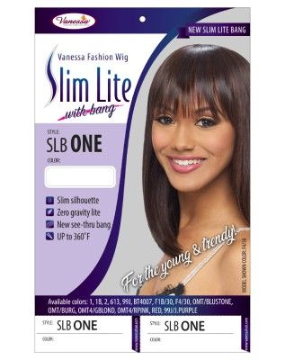 SLB One Synthetic Hair Full Wig Slim LIte By Vanessa