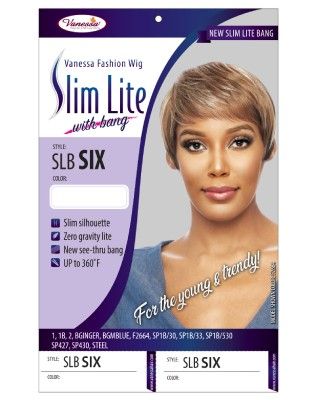 SLB Six Synthetic Hair Full Wig Slim LIte By Vanessa