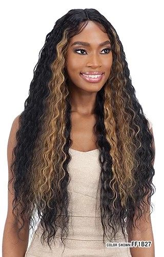 Sleek Crimp by Mayde Beauty Synthetic Axis Lace Front Wig