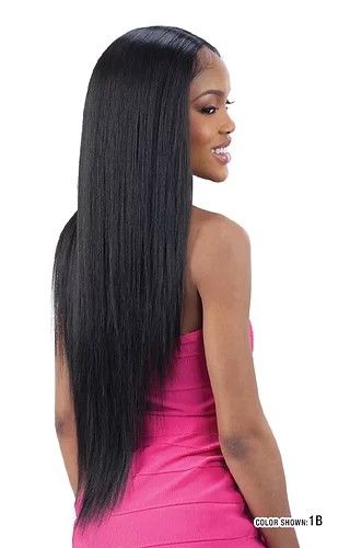 Sleek Straight Mayde Beauty Axis Sleek Touch Lace Front Wig-1 (Jet Black)