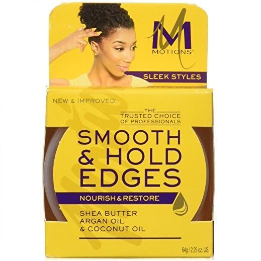 Smooth & Hold Edges Control Shea butter, 2.25 oz, Motions Smooth & Hold Edges Control Shea butter, 2.25 oz, motions sleek styles smooth & hold edges control shea butter, shea butter coconut oil edge smoother gel, motions, edge booster, OneBeautyWorld.com,