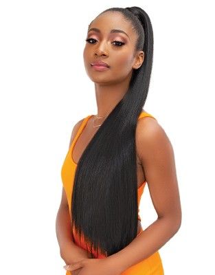 Snatch n Wrap Yaky Straight 24 Ponytail Hair Janet Collection