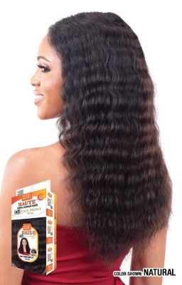 Soft Crimp Curl 22 Haute 100 Human Hair HD Lace Front Wig By Model Model