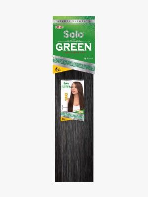 Solo Green Yaki 22 Inch 100 Remi Human Hair Weave - Beauty Elements