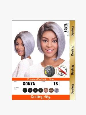 Sonya Destiny Premium Realistic Fiber Full Wig - Beauty Elements