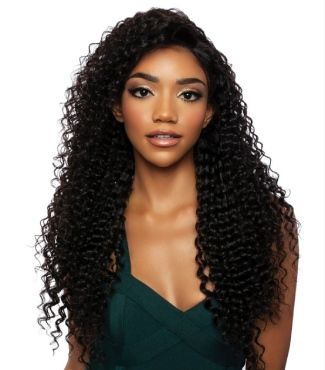 Spanish Wave 24 100 Unprocessed Human Hair HD Lace Front Wig Trill Mane Concept