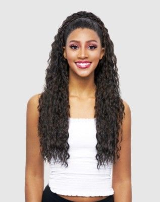 ST Dexie Synthetic Hair Express Curl Drawstring Ponytail By Vanessa