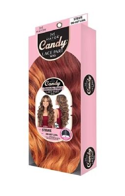 Stevie Candy Curtain Bang Lace Front Wig Mayde Beauty