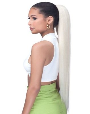 Straight 32 Drawstring Ponytail By Laude Hair